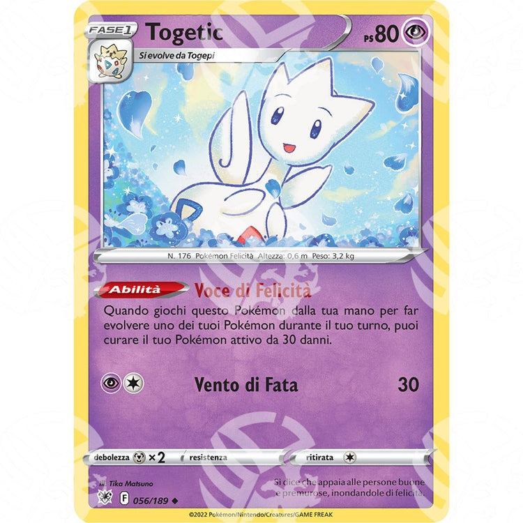 Lucentezza Siderale - Togetic - 056/189 - Warcard - Lucentezza Siderale - Togetic - 056/189 i prezzi più bassi sul mercato, solo da www.warcardshop.com! Carte singole, box, buste e mazzi.