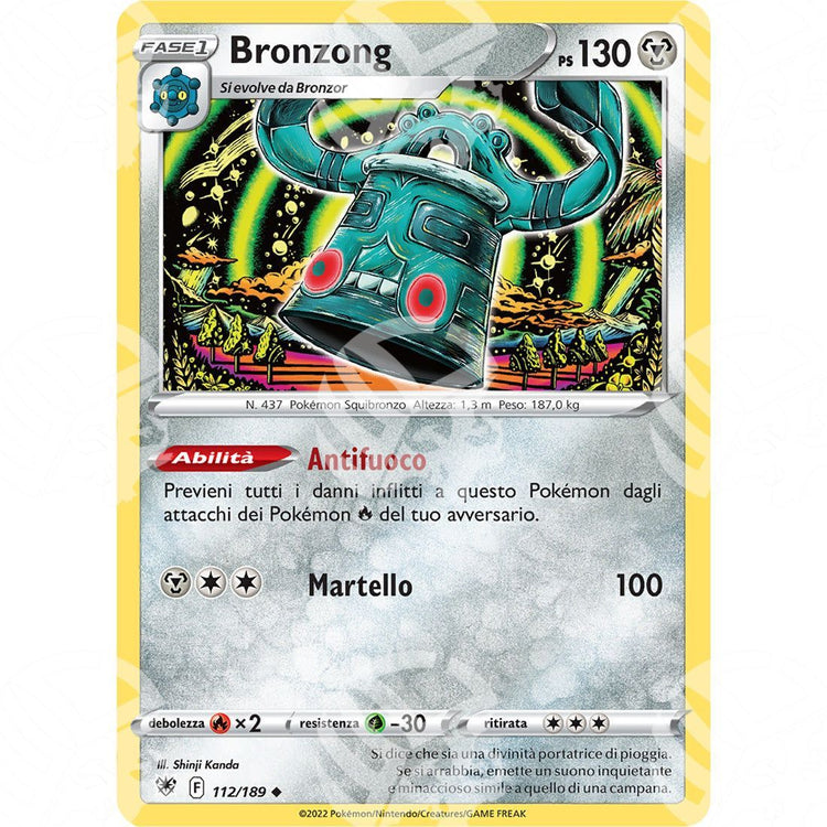 Lucentezza Siderale - Bronzong - 112/189 - Warcard - Lucentezza Siderale - Bronzong - 112/189 i prezzi più bassi sul mercato, solo da www.warcardshop.com! Carte singole, box, buste e mazzi.