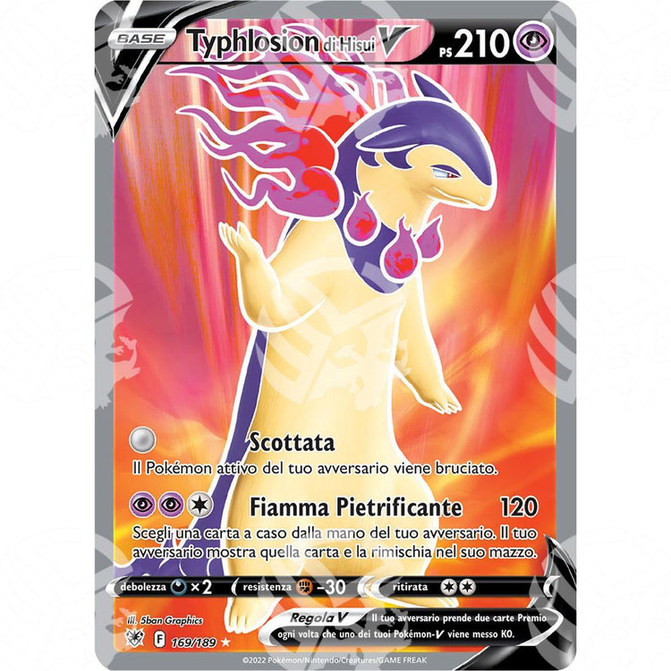 Lucentezza Siderale - Hisuian Typhlosion V - Ultra Rare 169/189 - Warcard - Lucentezza Siderale - Hisuian Typhlosion V - Ultra Rare 169/189 i prezzi più bassi sul mercato, solo da www.warcardshop.com! Carte singole, box, buste e mazzi.