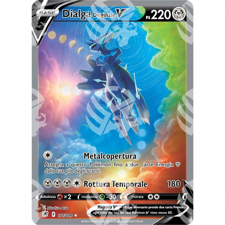 Lucentezza Siderale - Origin Forme Dialga V - Ultra Rare 177/189 - Warcard - Lucentezza Siderale - Origin Forme Dialga V - Ultra Rare 177/189 i prezzi più bassi sul mercato, solo da www.warcardshop.com! Carte singole, box, buste e mazzi.