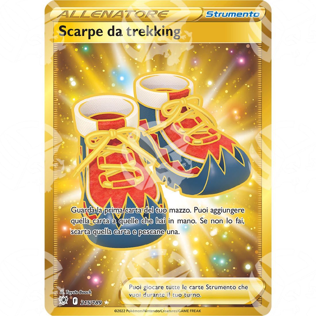 Lucentezza Siderale - Trekking Shoes - Secret Rare 215/189 - Warcard - Lucentezza Siderale - Trekking Shoes - Secret Rare 215/189 i prezzi più bassi sul mercato, solo da www.warcardshop.com! Carte singole, box, buste e mazzi.