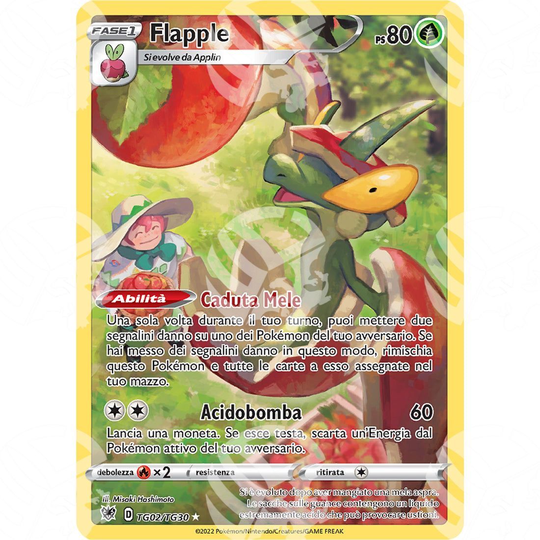 Lucentezza Siderale - Flapple - Holo Rare TG02/TG30 - Warcard - Lucentezza Siderale - Flapple - Holo Rare TG02/TG30 i prezzi più bassi sul mercato, solo da www.warcardshop.com! Carte singole, box, buste e mazzi.