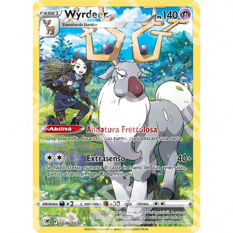 Lucentezza Siderale - Wyrdeer - Holo Rare TG06/TG30 - Warcard - Lucentezza Siderale - Wyrdeer - Holo Rare TG06/TG30 i prezzi più bassi sul mercato, solo da www.warcardshop.com! Carte singole, box, buste e mazzi.