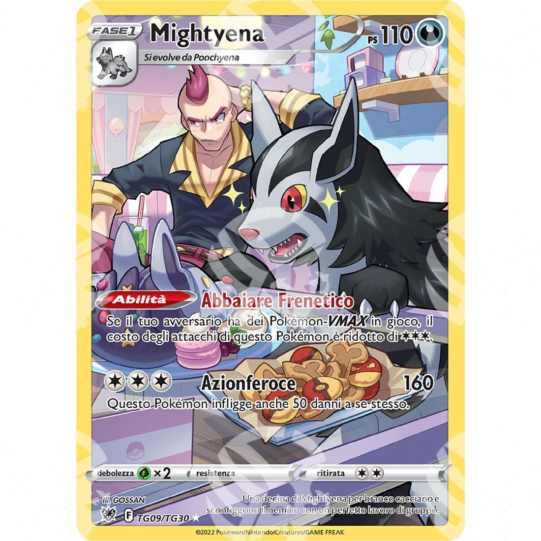 Lucentezza Siderale - Mightyena - Holo Rare TG09/TG30 - Warcard - Lucentezza Siderale - Mightyena - Holo Rare TG09/TG30 i prezzi più bassi sul mercato, solo da www.warcardshop.com! Carte singole, box, buste e mazzi.