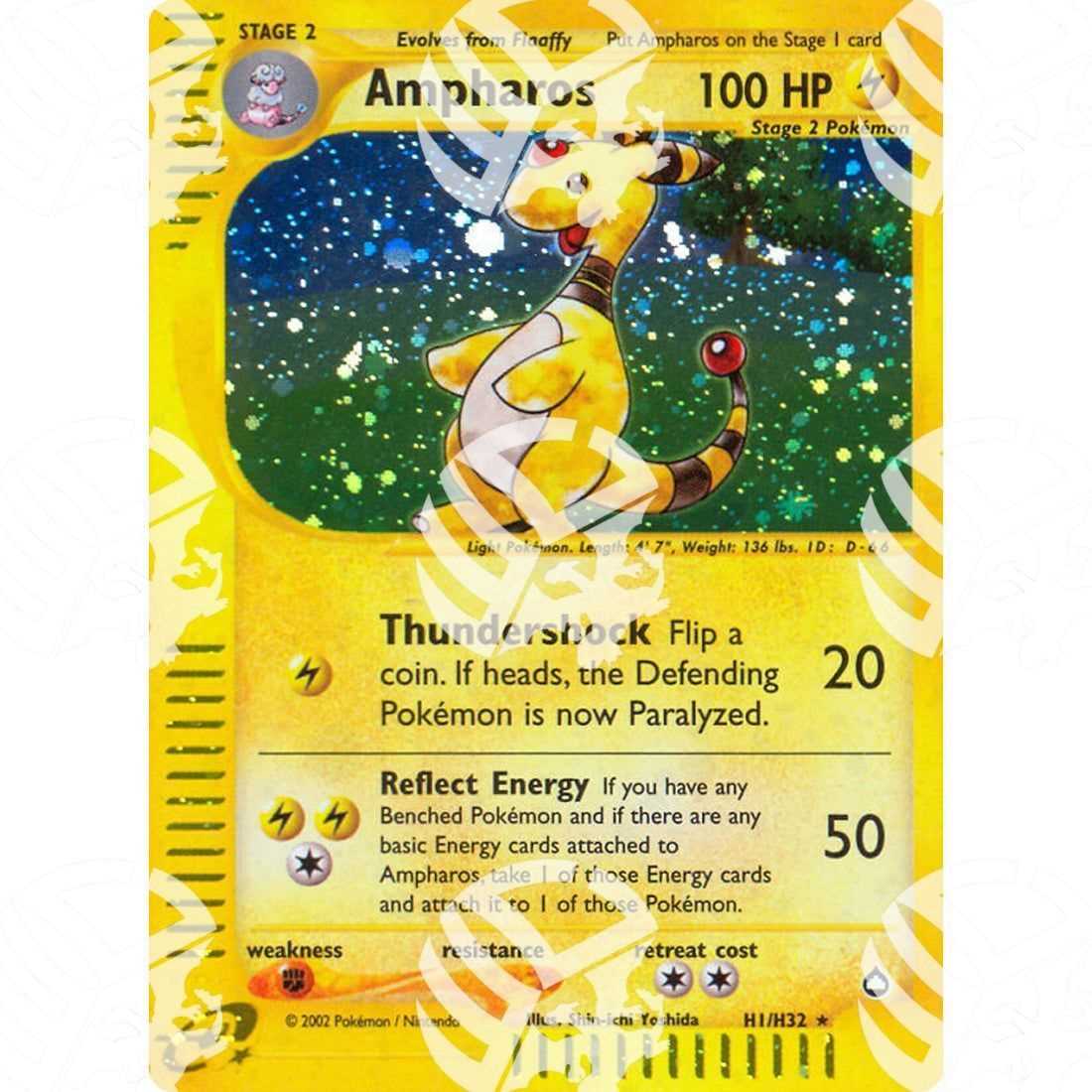 Aquapolis - Ampharos - Holo Rare H1/H32 - Warcard - Aquapolis - Ampharos - Holo Rare H1/H32 i prezzi più bassi sul mercato, solo da www.warcardshop.com! Carte singole, box, buste e mazzi.