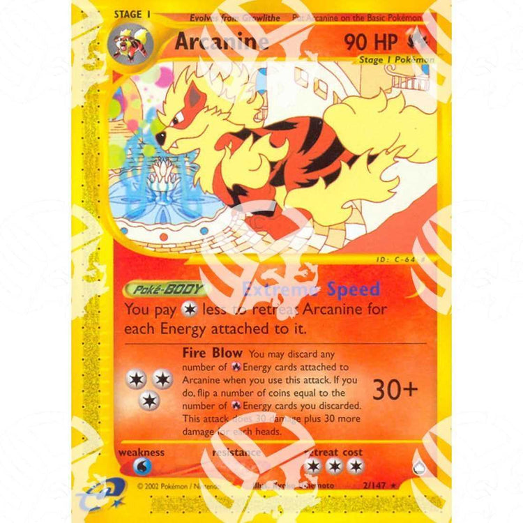 Aquapolis - Arcanine - 2/147 - Warcard - Aquapolis - Arcanine - 2/147 i prezzi più bassi sul mercato, solo da www.warcardshop.com! Carte singole, box, buste e mazzi.