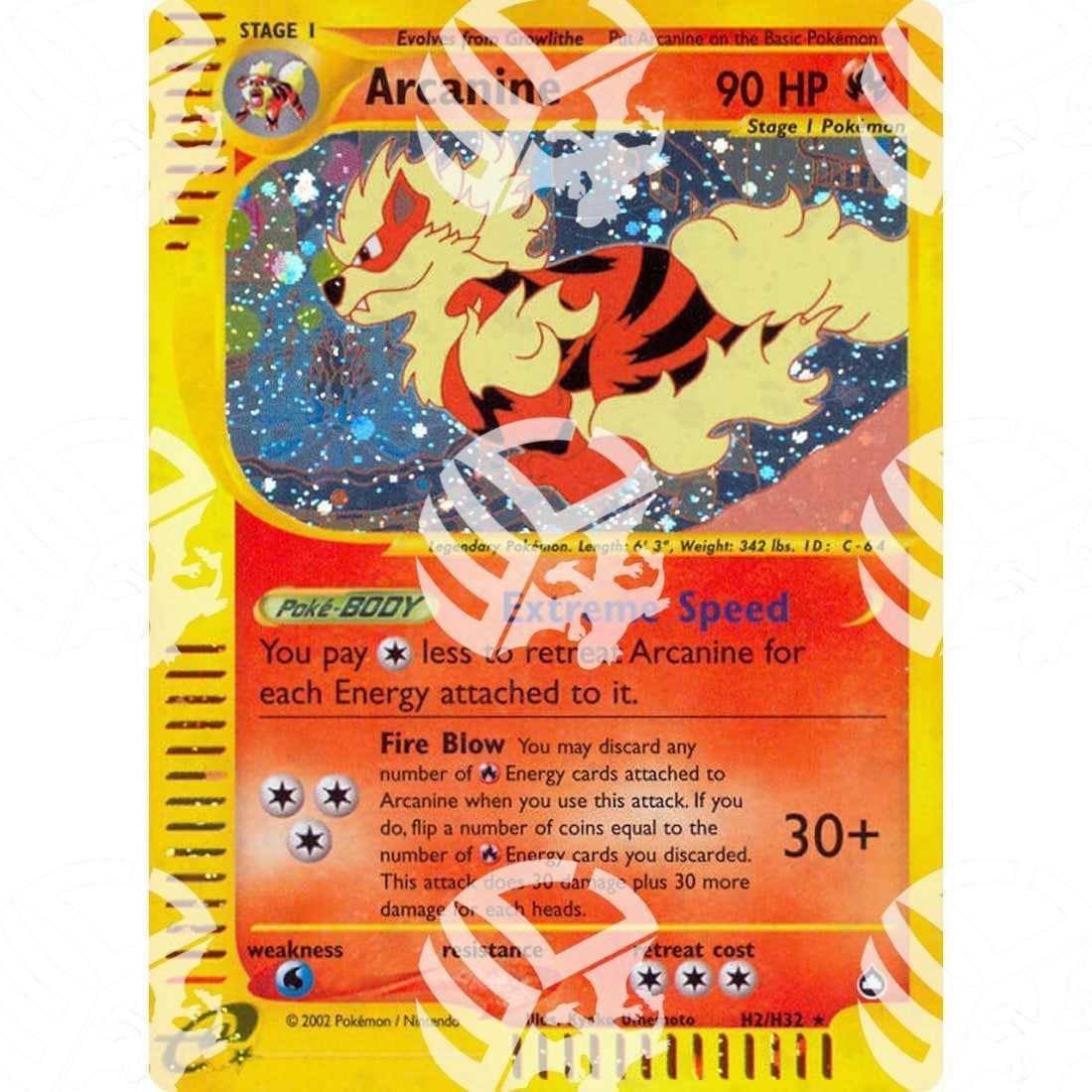 Aquapolis - Arcanine - Holo Rare H2/H32 - Warcard - Aquapolis - Arcanine - Holo Rare H2/H32 i prezzi più bassi sul mercato, solo da www.warcardshop.com! Carte singole, box, buste e mazzi.