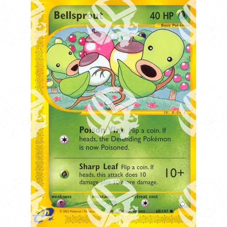 Aquapolis - Bellsprout - 68/147 - Warcard - Aquapolis - Bellsprout - 68/147 i prezzi più bassi sul mercato, solo da www.warcardshop.com! Carte singole, box, buste e mazzi.