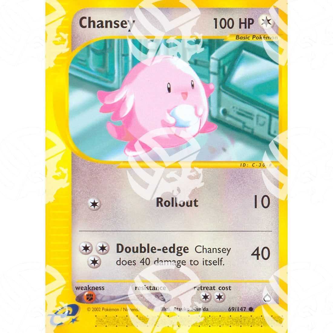 Aquapolis - Chansey - 69/147 - Warcard - Aquapolis - Chansey - 69/147 i prezzi più bassi sul mercato, solo da www.warcardshop.com! Carte singole, box, buste e mazzi.