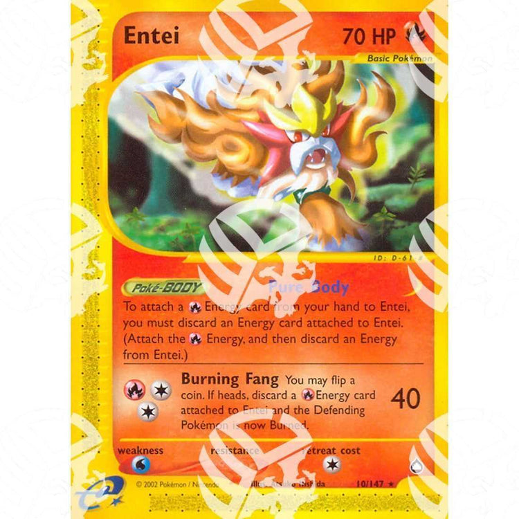 Aquapolis - Entei - 10/147 - Warcard - Aquapolis - Entei - 10/147 i prezzi più bassi sul mercato, solo da www.warcardshop.com! Carte singole, box, buste e mazzi.