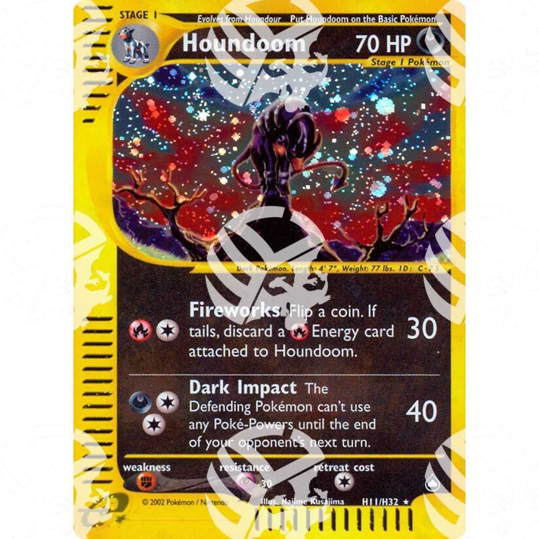 Aquapolis - Houndoom - Holo Rare H11/H32 - Warcard - Aquapolis - Houndoom - Holo Rare H11/H32 i prezzi più bassi sul mercato, solo da www.warcardshop.com! Carte singole, box, buste e mazzi.