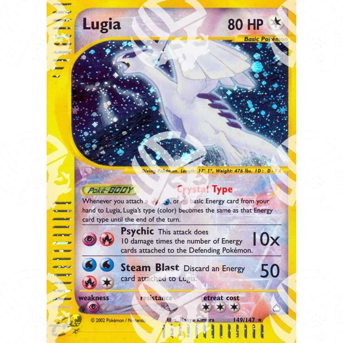 Aquapolis - Lugia - Secret Rare 149/147 - Warcard - Aquapolis - Lugia - Secret Rare 149/147 i prezzi più bassi sul mercato, solo da www.warcardshop.com! Carte singole, box, buste e mazzi.