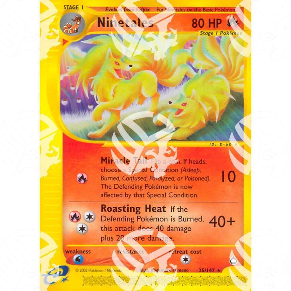 Aquapolis - Ninetales - 25/147 - Warcard - Aquapolis - Ninetales - 25/147 i prezzi più bassi sul mercato, solo da www.warcardshop.com! Carte singole, box, buste e mazzi.