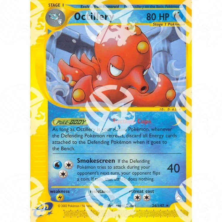 Aquapolis - Octillery - 26/147 - Warcard - Aquapolis - Octillery - 26/147 i prezzi più bassi sul mercato, solo da www.warcardshop.com! Carte singole, box, buste e mazzi.