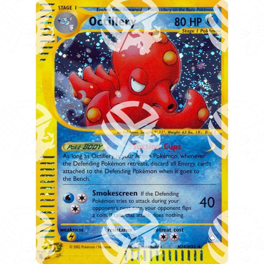 Aquapolis - Octillery - Holo Rare H20/H32 - Warcard - Aquapolis - Octillery - Holo Rare H20/H32 i prezzi più bassi sul mercato, solo da www.warcardshop.com! Carte singole, box, buste e mazzi.