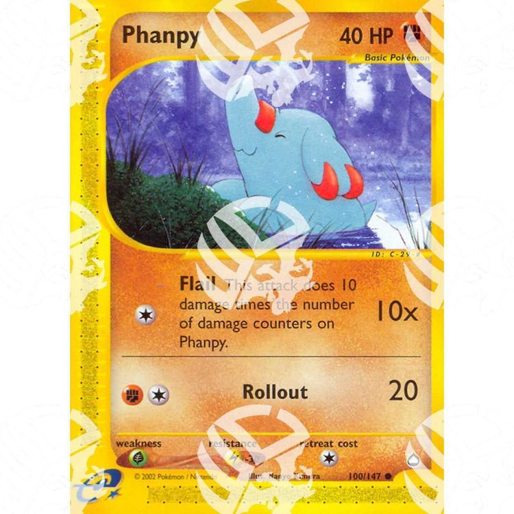 Aquapolis - Phanpy - 100/147 - Warcard - Aquapolis - Phanpy - 100/147 i prezzi più bassi sul mercato, solo da www.warcardshop.com! Carte singole, box, buste e mazzi.