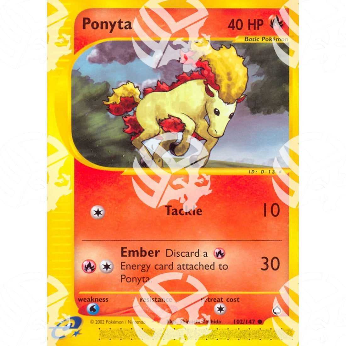 Aquapolis - Ponyta - 102/147 - Warcard - Aquapolis - Ponyta - 102/147 i prezzi più bassi sul mercato, solo da www.warcardshop.com! Carte singole, box, buste e mazzi.