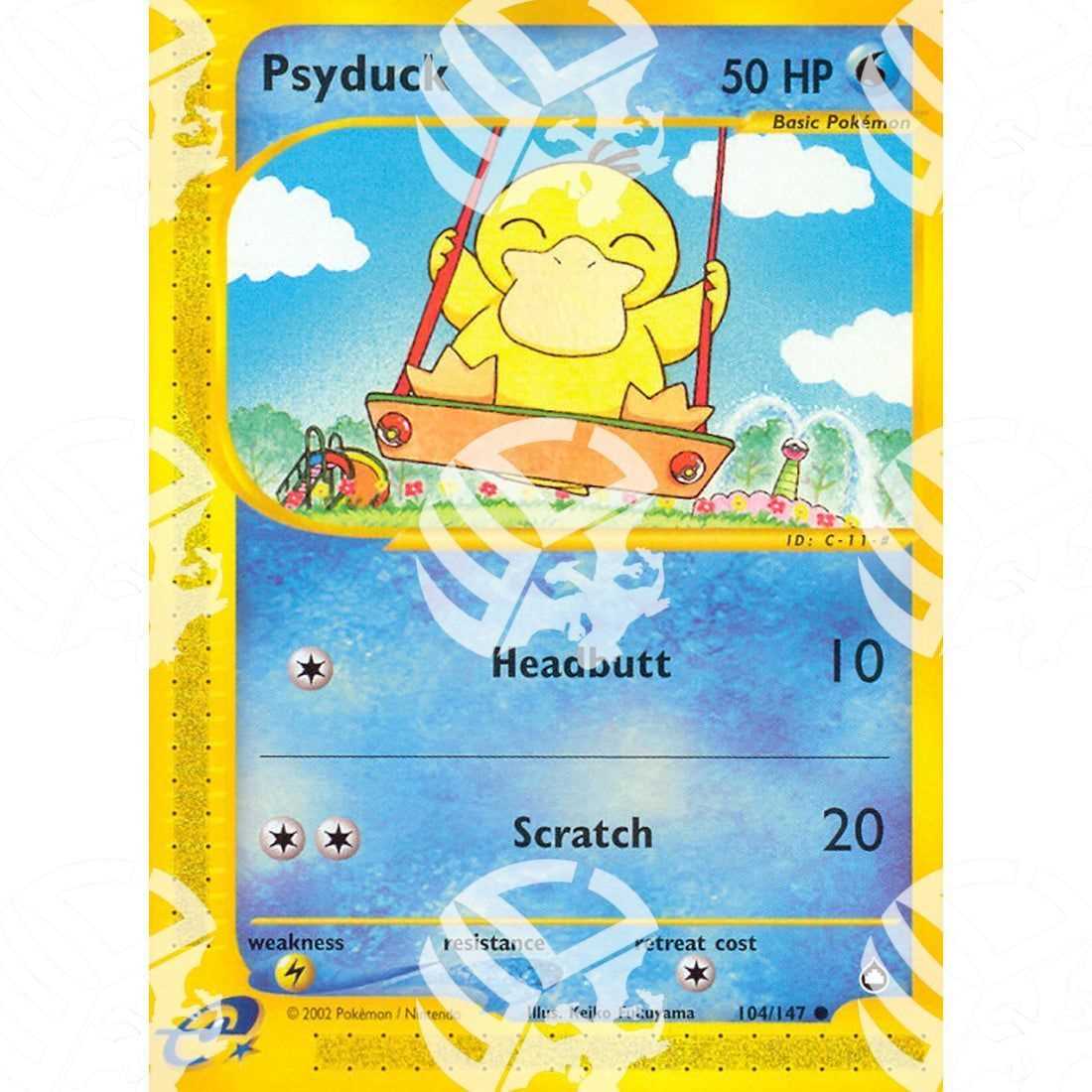 Aquapolis - Psyduck - 104/147 - Warcard - Aquapolis - Psyduck - 104/147 i prezzi più bassi sul mercato, solo da www.warcardshop.com! Carte singole, box, buste e mazzi.