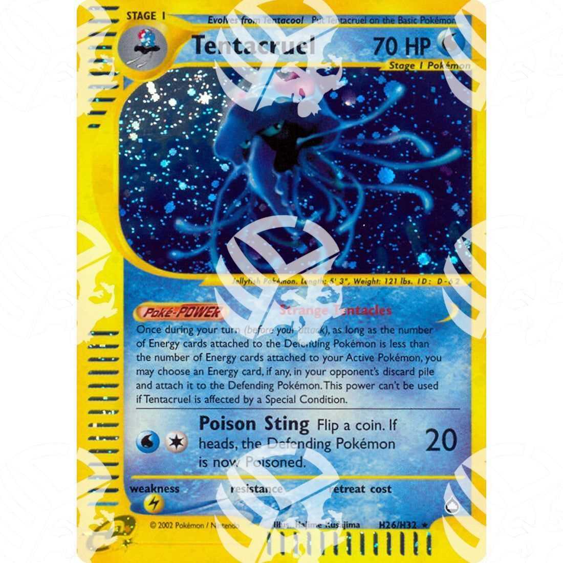 Aquapolis - Tentacruel - Holo Rare H26/H32 - Warcard - Aquapolis - Tentacruel - Holo Rare H26/H32 i prezzi più bassi sul mercato, solo da www.warcardshop.com! Carte singole, box, buste e mazzi.