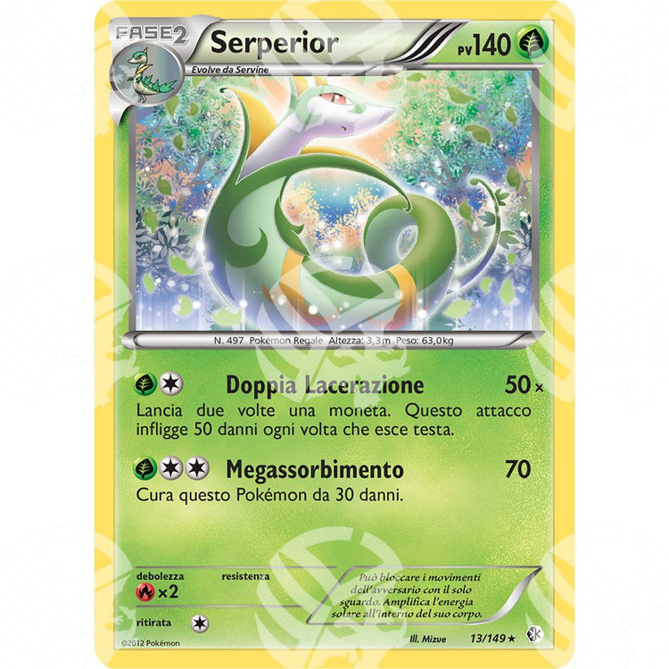 Confini Varcati - Serperior - Holo Rare 13/149 - Warcard - Confini Varcati - Serperior - Holo Rare 13/149 i prezzi più bassi sul mercato, solo da www.warcardshop.com! Carte singole, box, buste e mazzi.