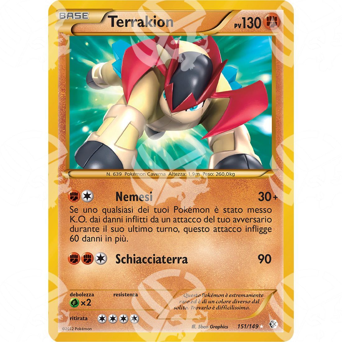 Confini Varcati - Terrakion - Secret Rare 151/149 - Warcard - Confini Varcati - Terrakion - Secret Rare 151/149 i prezzi più bassi sul mercato, solo da www.warcardshop.com! Carte singole, box, buste e mazzi.