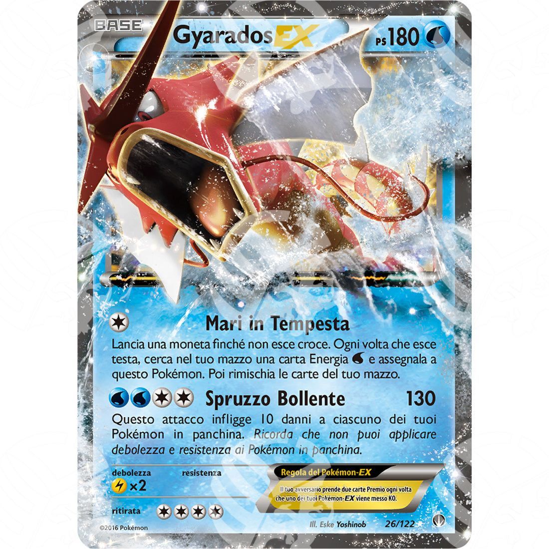 Turbocrash - Gyarados EX - 26/122 - Warcard - Turbocrash - Gyarados EX - 26/122 i prezzi più bassi sul mercato, solo da www.warcardshop.com! Carte singole, box, buste e mazzi.