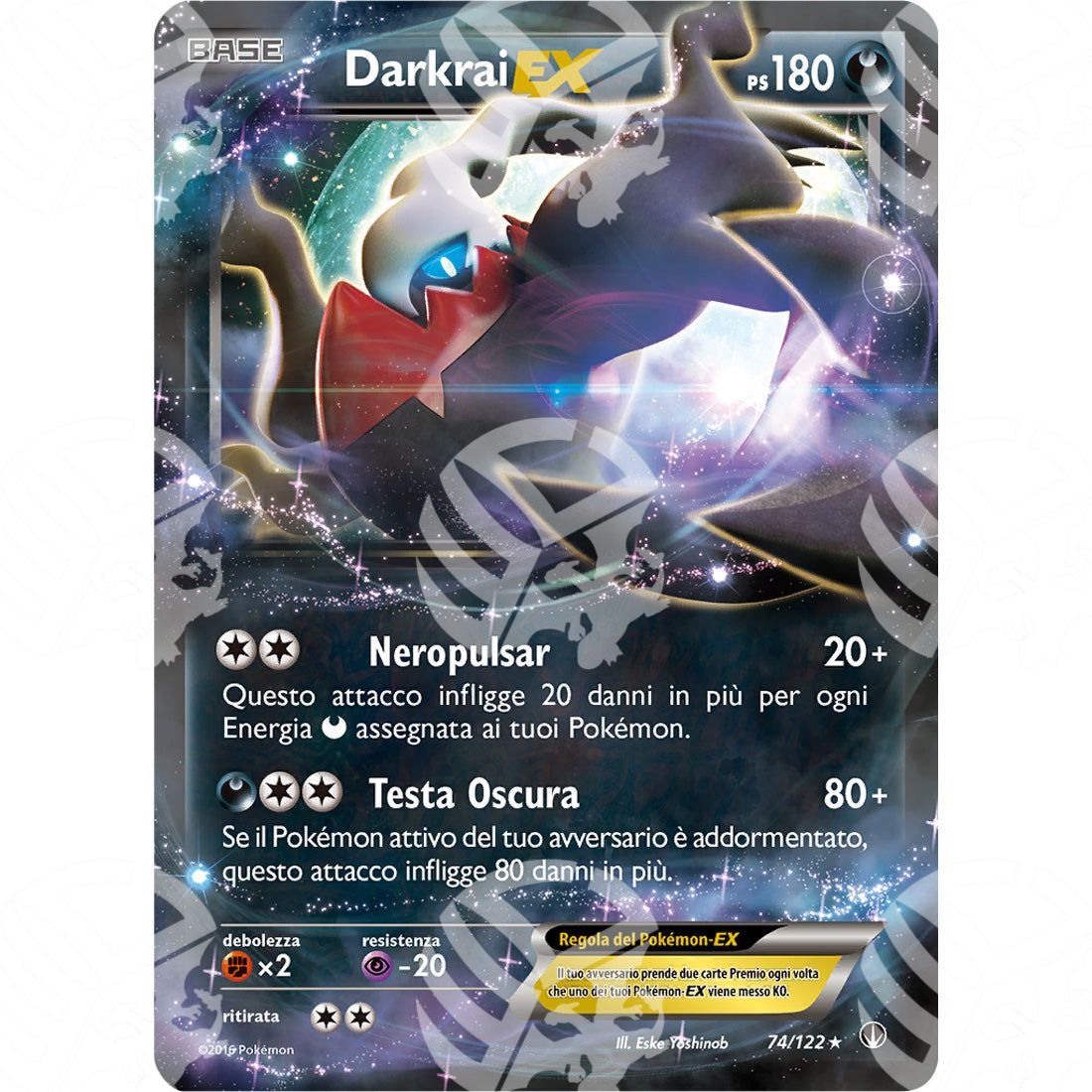 Turbocrash - Darkrai EX - 74/122 - Warcard - Turbocrash - Darkrai EX - 74/122 i prezzi più bassi sul mercato, solo da www.warcardshop.com! Carte singole, box, buste e mazzi.