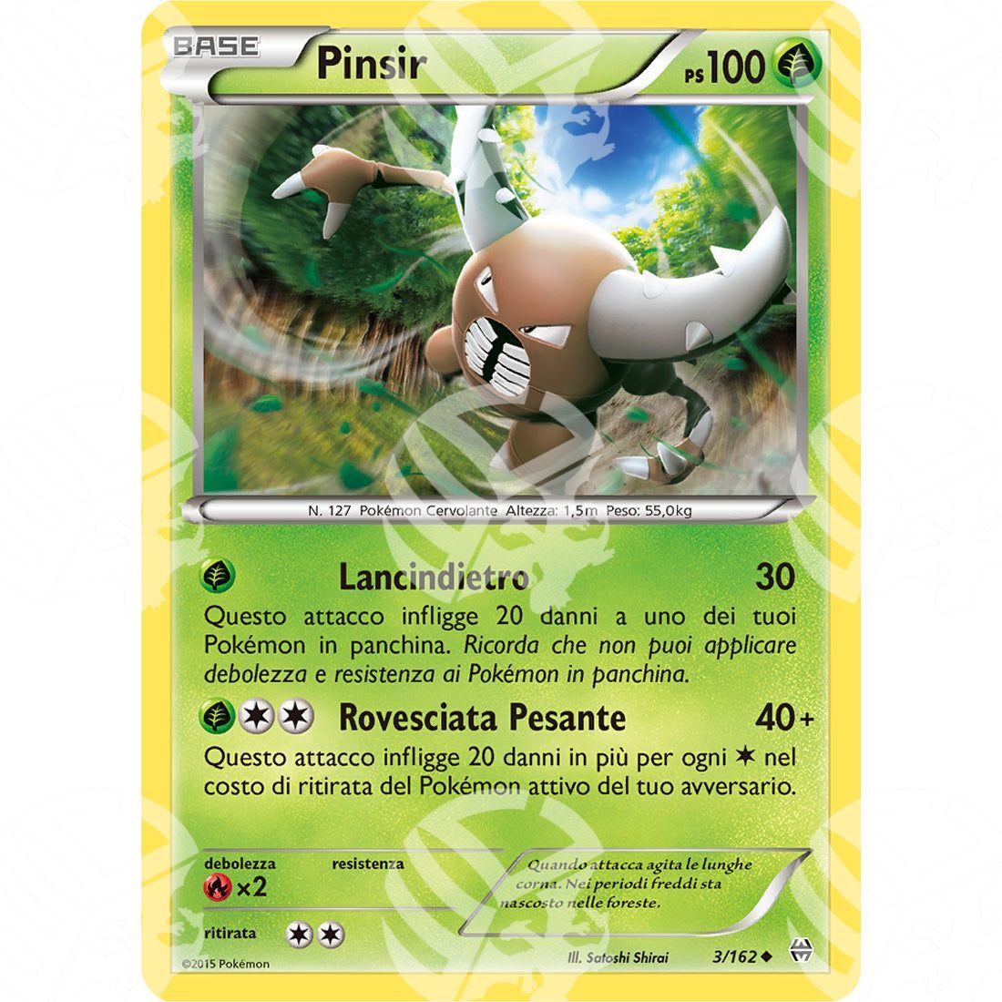 Turboblitz - Pinsir - 3/162 - Warcard - Turboblitz - Pinsir - 3/162 i prezzi più bassi sul mercato, solo da www.warcardshop.com! Carte singole, box, buste e mazzi.