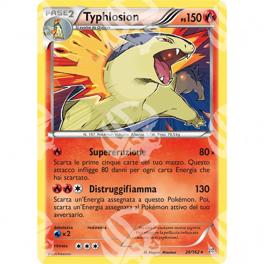 Turboblitz - Typhlosion - Holo Rare 20/162 - Warcard - Turboblitz - Typhlosion - Holo Rare 20/162 i prezzi più bassi sul mercato, solo da www.warcardshop.com! Carte singole, box, buste e mazzi.