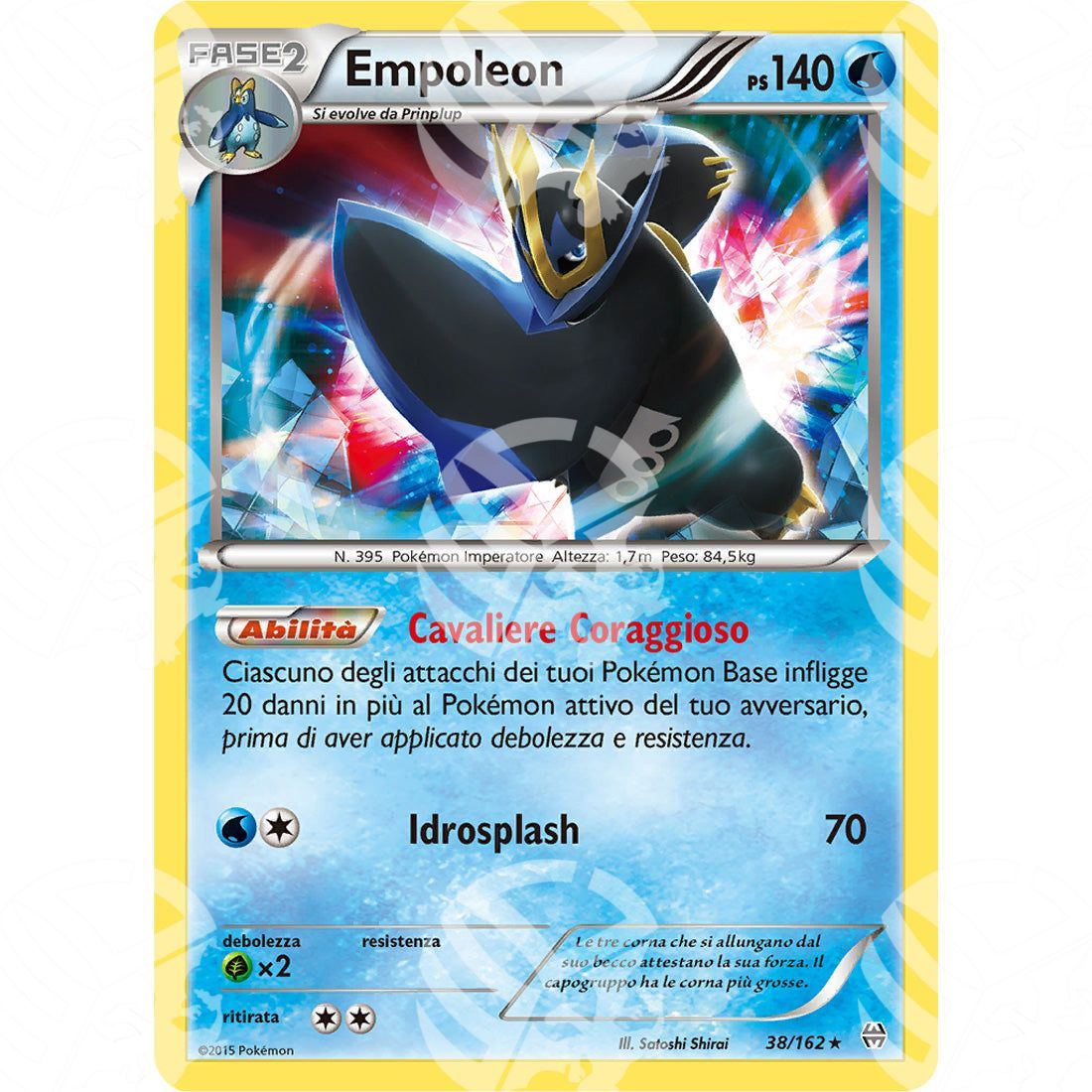 Turboblitz - Empoleon - Holo Rare 38/162 - Warcard - Turboblitz - Empoleon - Holo Rare 38/162 i prezzi più bassi sul mercato, solo da www.warcardshop.com! Carte singole, box, buste e mazzi.