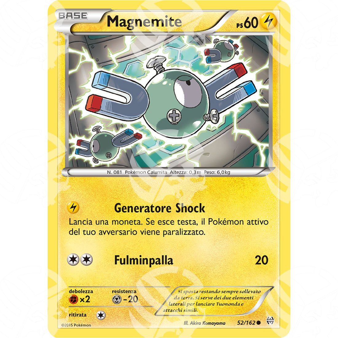 Turboblitz - Magnemite - 52/162 - Warcard - Turboblitz - Magnemite - 52/162 i prezzi più bassi sul mercato, solo da www.warcardshop.com! Carte singole, box, buste e mazzi.