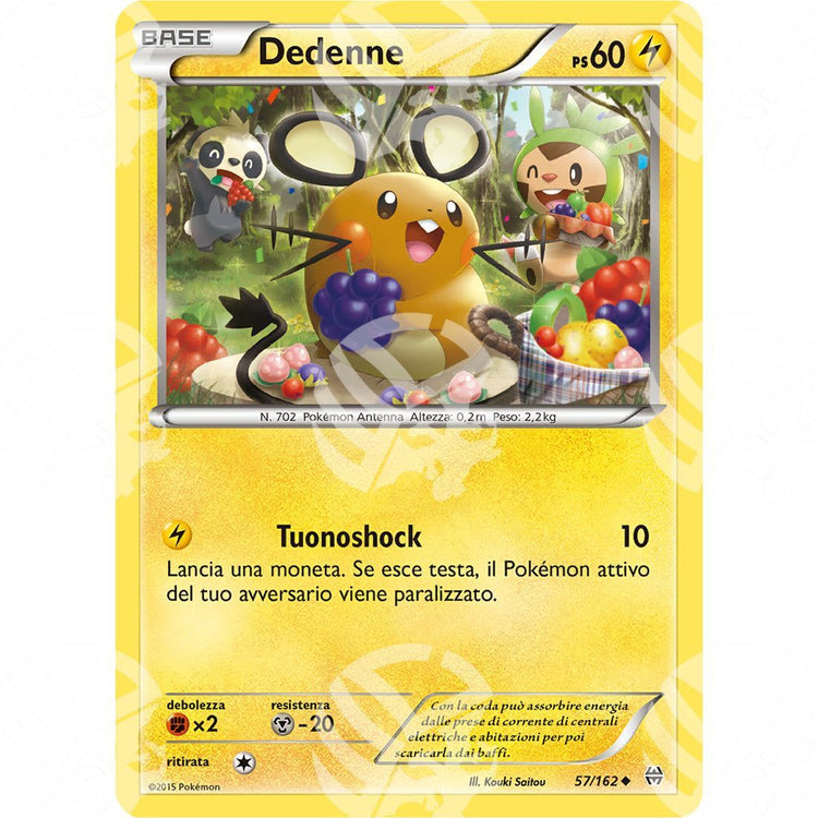 Turboblitz - Dedenne - 57/162 - Warcard - Turboblitz - Dedenne - 57/162 i prezzi più bassi sul mercato, solo da www.warcardshop.com! Carte singole, box, buste e mazzi.