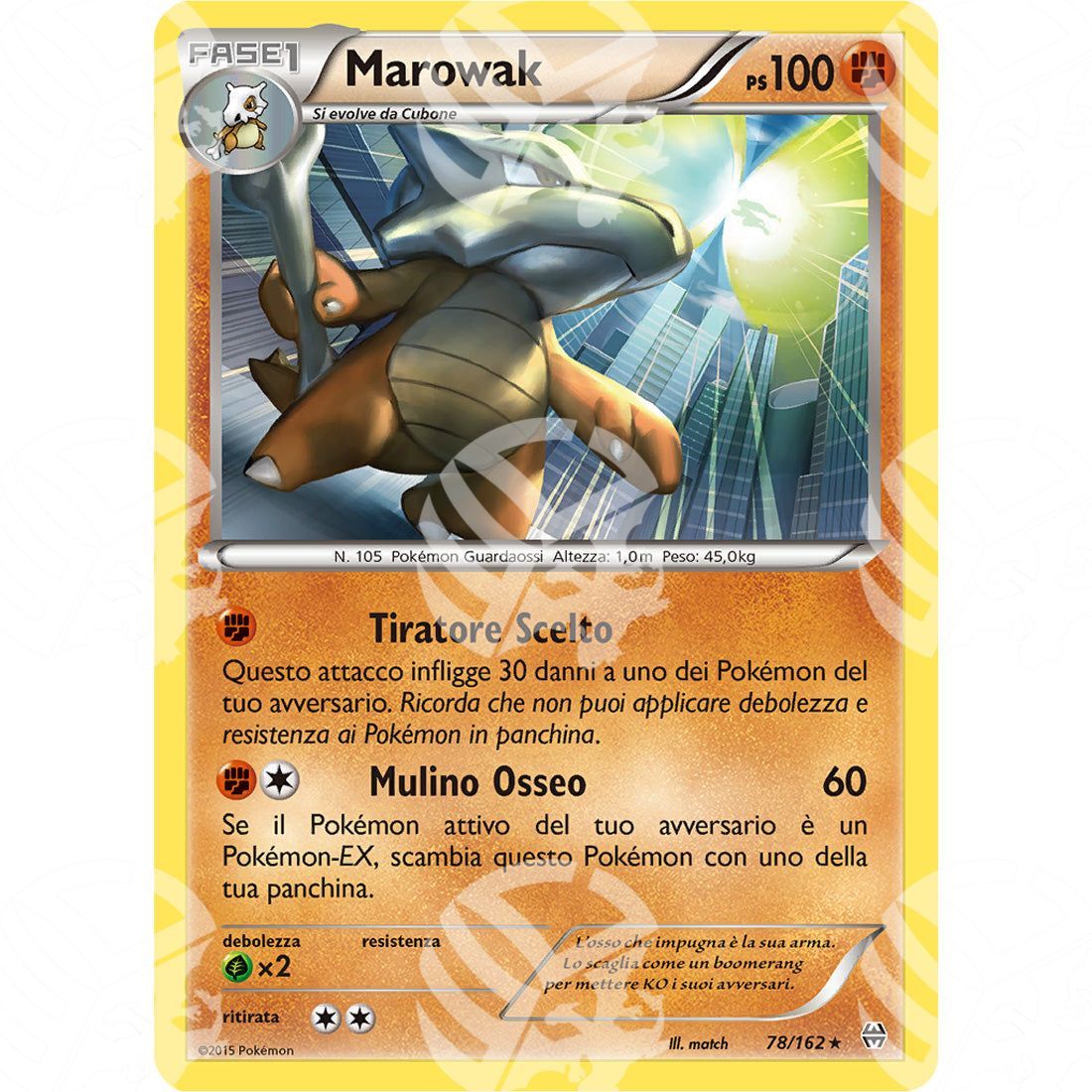 Turboblitz - Marowak - 78/162 - Warcard - Turboblitz - Marowak - 78/162 i prezzi più bassi sul mercato, solo da www.warcardshop.com! Carte singole, box, buste e mazzi.