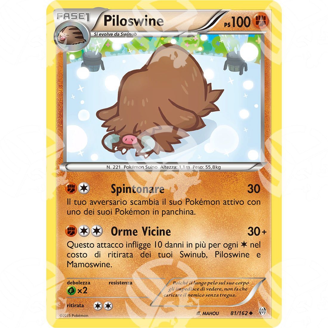 Turboblitz - Piloswine - 81/162 - Warcard - Turboblitz - Piloswine - 81/162 i prezzi più bassi sul mercato, solo da www.warcardshop.com! Carte singole, box, buste e mazzi.