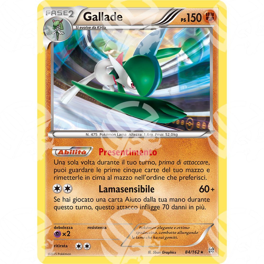 Turboblitz - Gallade - Holo Rare 84/162 - Warcard - Turboblitz - Gallade - Holo Rare 84/162 i prezzi più bassi sul mercato, solo da www.warcardshop.com! Carte singole, box, buste e mazzi.