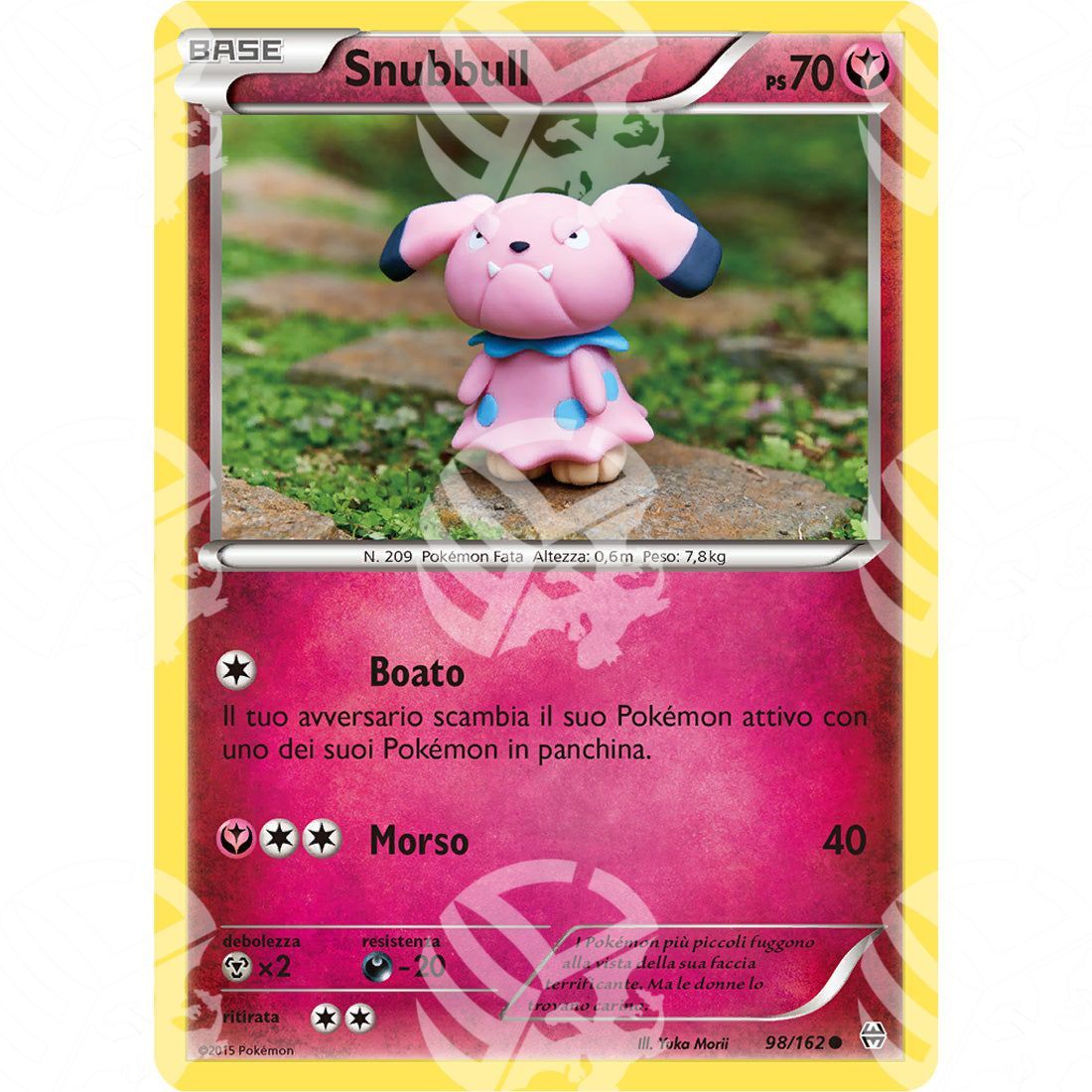 Turboblitz - Snubbull - 98/162 - Warcard - Turboblitz - Snubbull - 98/162 i prezzi più bassi sul mercato, solo da www.warcardshop.com! Carte singole, box, buste e mazzi.