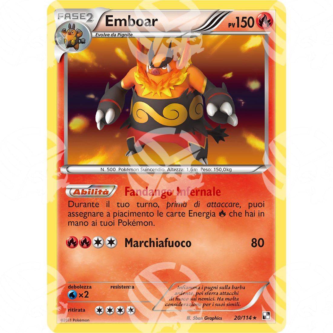 Nero e Bianco - Emboar - Holo Rare 20/114 - Warcard - Nero e Bianco - Emboar - Holo Rare 20/114 i prezzi più bassi sul mercato, solo da www.warcardshop.com! Carte singole, box, buste e mazzi.