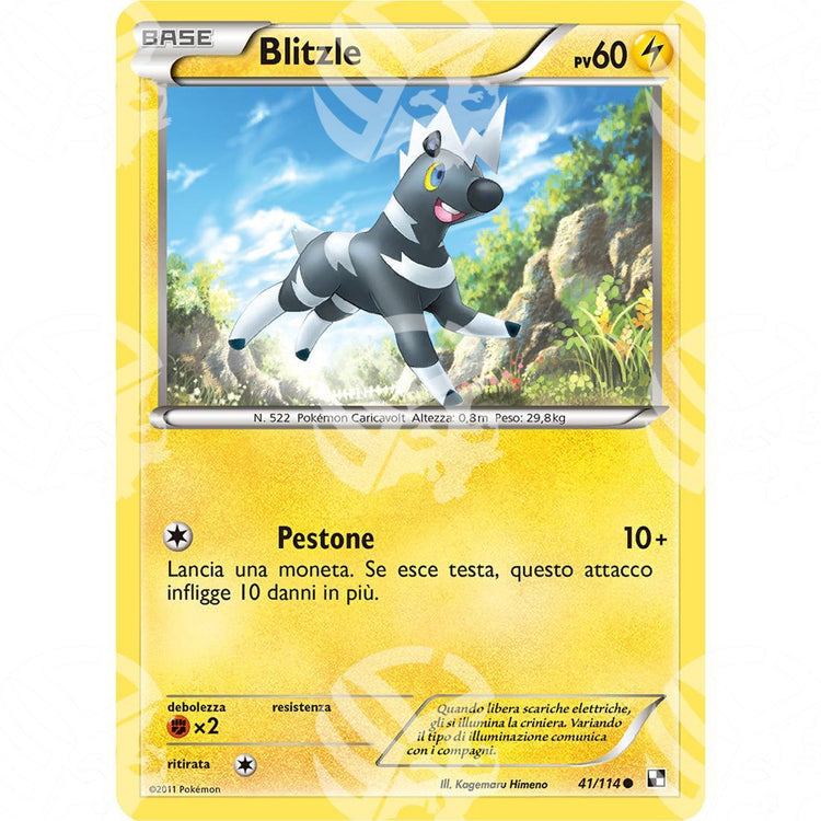 Nero e Bianco - Blitzle - 41/114 - Warcard - Nero e Bianco - Blitzle - 41/114 i prezzi più bassi sul mercato, solo da www.warcardshop.com! Carte singole, box, buste e mazzi.