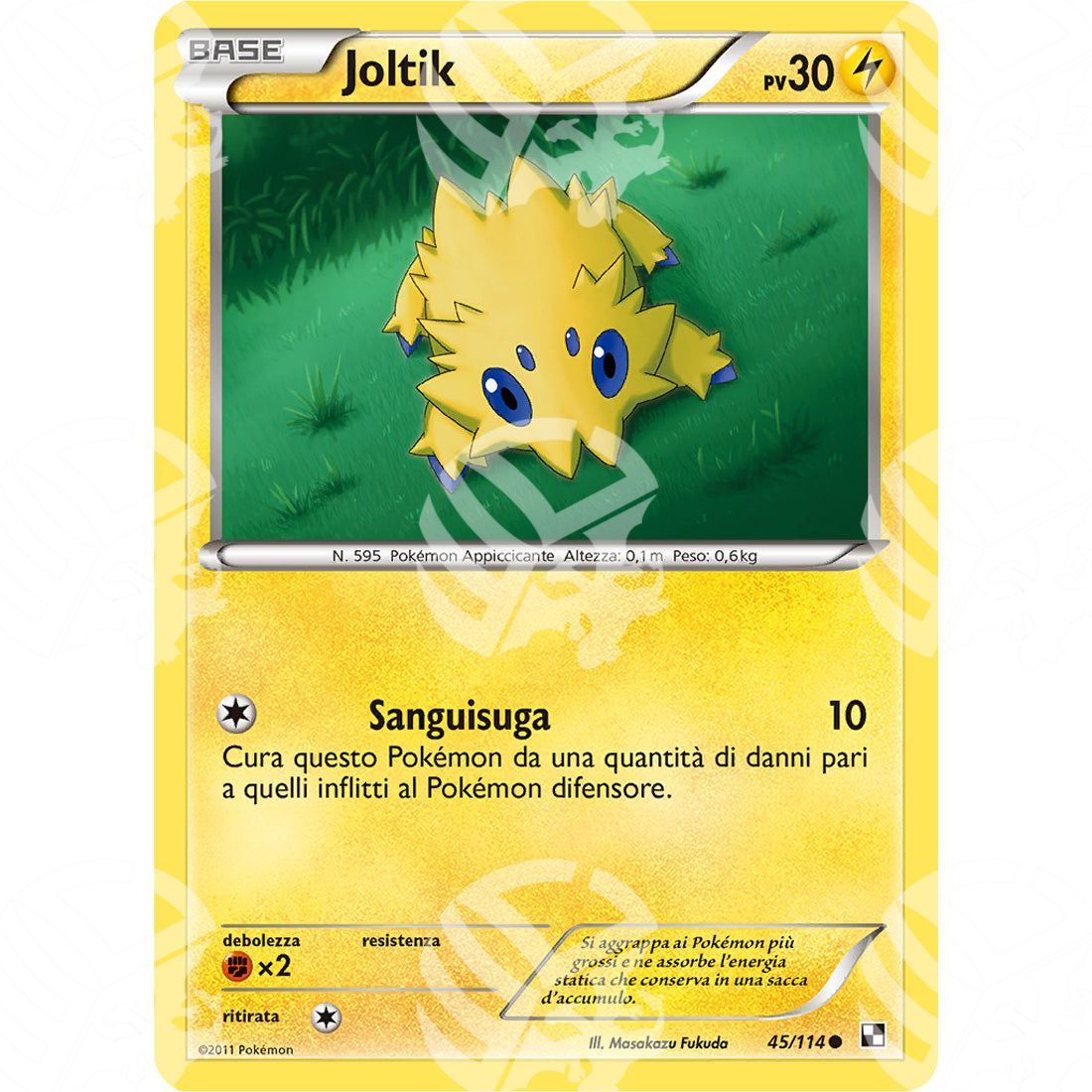 Nero e Bianco - Joltik - 45/114 - Warcard - Nero e Bianco - Joltik - 45/114 i prezzi più bassi sul mercato, solo da www.warcardshop.com! Carte singole, box, buste e mazzi.