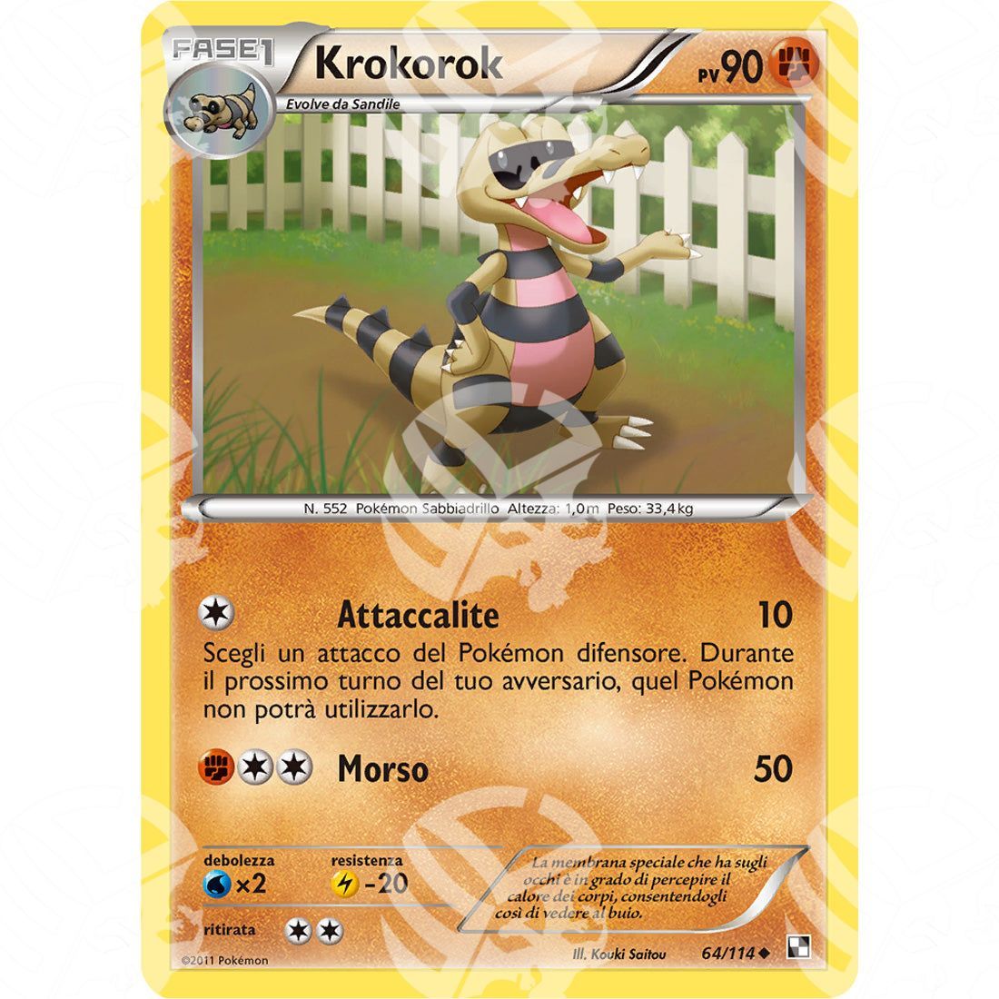 Nero e Bianco - Krokorok - 64/114 - Warcard - Nero e Bianco - Krokorok - 64/114 i prezzi più bassi sul mercato, solo da www.warcardshop.com! Carte singole, box, buste e mazzi.