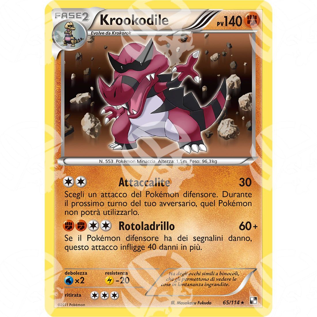 Nero e Bianco - Krookodile - Holo Rare 65/114 - Warcard - Nero e Bianco - Krookodile - Holo Rare 65/114 i prezzi più bassi sul mercato, solo da www.warcardshop.com! Carte singole, box, buste e mazzi.