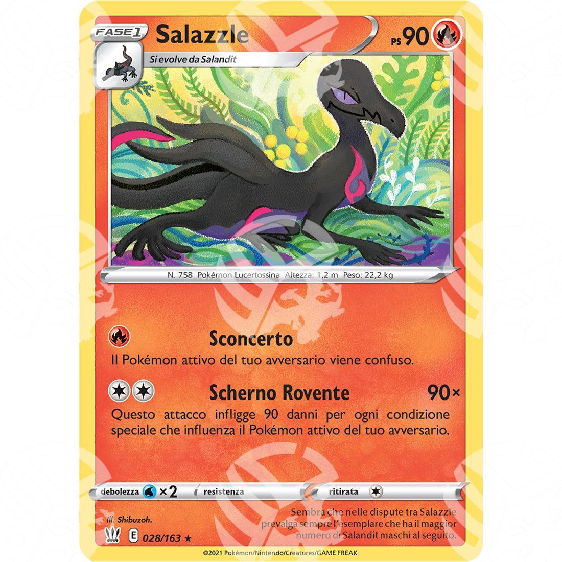 Stili di Lotta - Salazzle - 28/163 - Warcard - Stili di Lotta - Salazzle - 28/163 i prezzi più bassi sul mercato, solo da www.warcardshop.com! Carte singole, box, buste e mazzi.