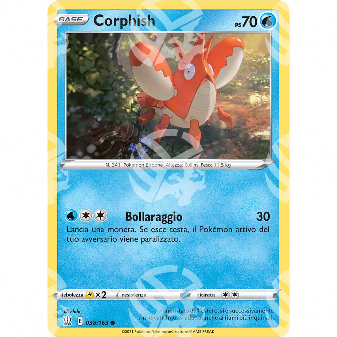 Stili di Lotta - Corphish - 38/163 - Warcard - Stili di Lotta - Corphish - 38/163 i prezzi più bassi sul mercato, solo da www.warcardshop.com! Carte singole, box, buste e mazzi.