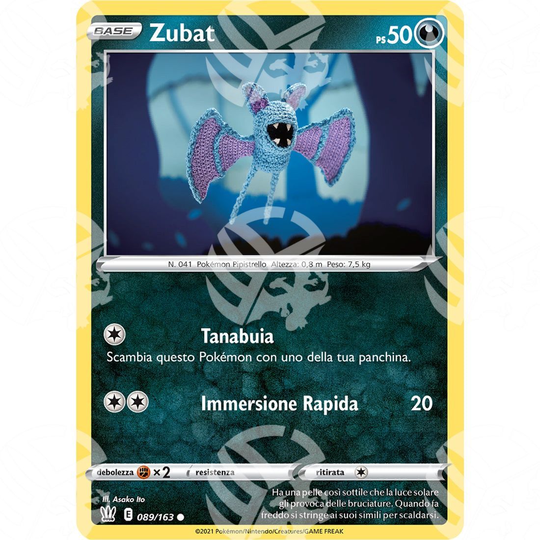 Stili di Lotta - Zubat - 89/163 - Warcard - Stili di Lotta - Zubat - 89/163 i prezzi più bassi sul mercato, solo da www.warcardshop.com! Carte singole, box, buste e mazzi.