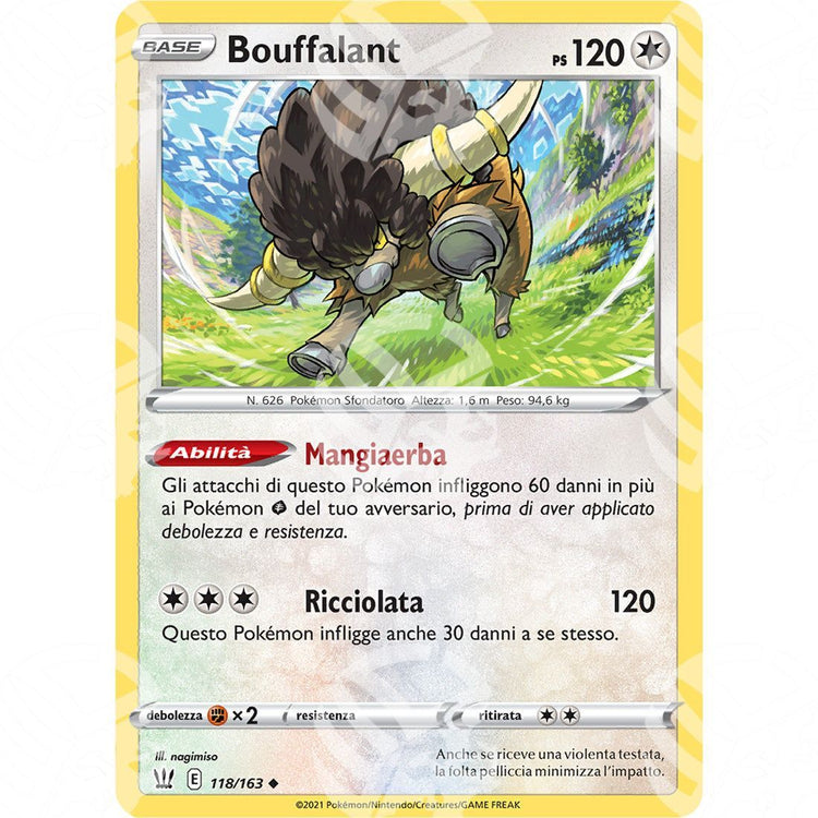 Stili di Lotta - Bouffalant - 118/163 - Warcard - Stili di Lotta - Bouffalant - 118/163 i prezzi più bassi sul mercato, solo da www.warcardshop.com! Carte singole, box, buste e mazzi.