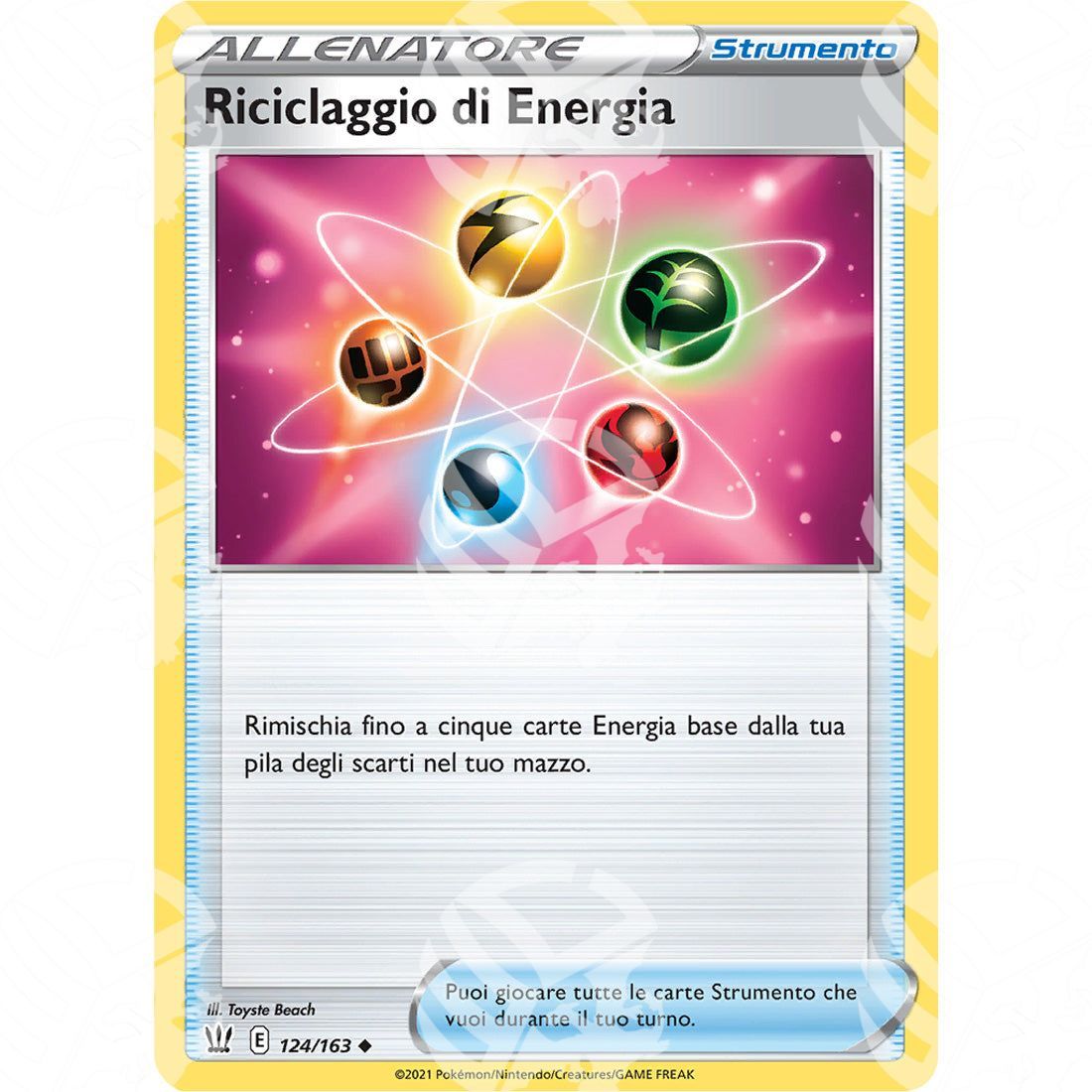 Stili di Lotta - Energy Recycler - 124/163 - Warcard - Stili di Lotta - Energy Recycler - 124/163 i prezzi più bassi sul mercato, solo da www.warcardshop.com! Carte singole, box, buste e mazzi.