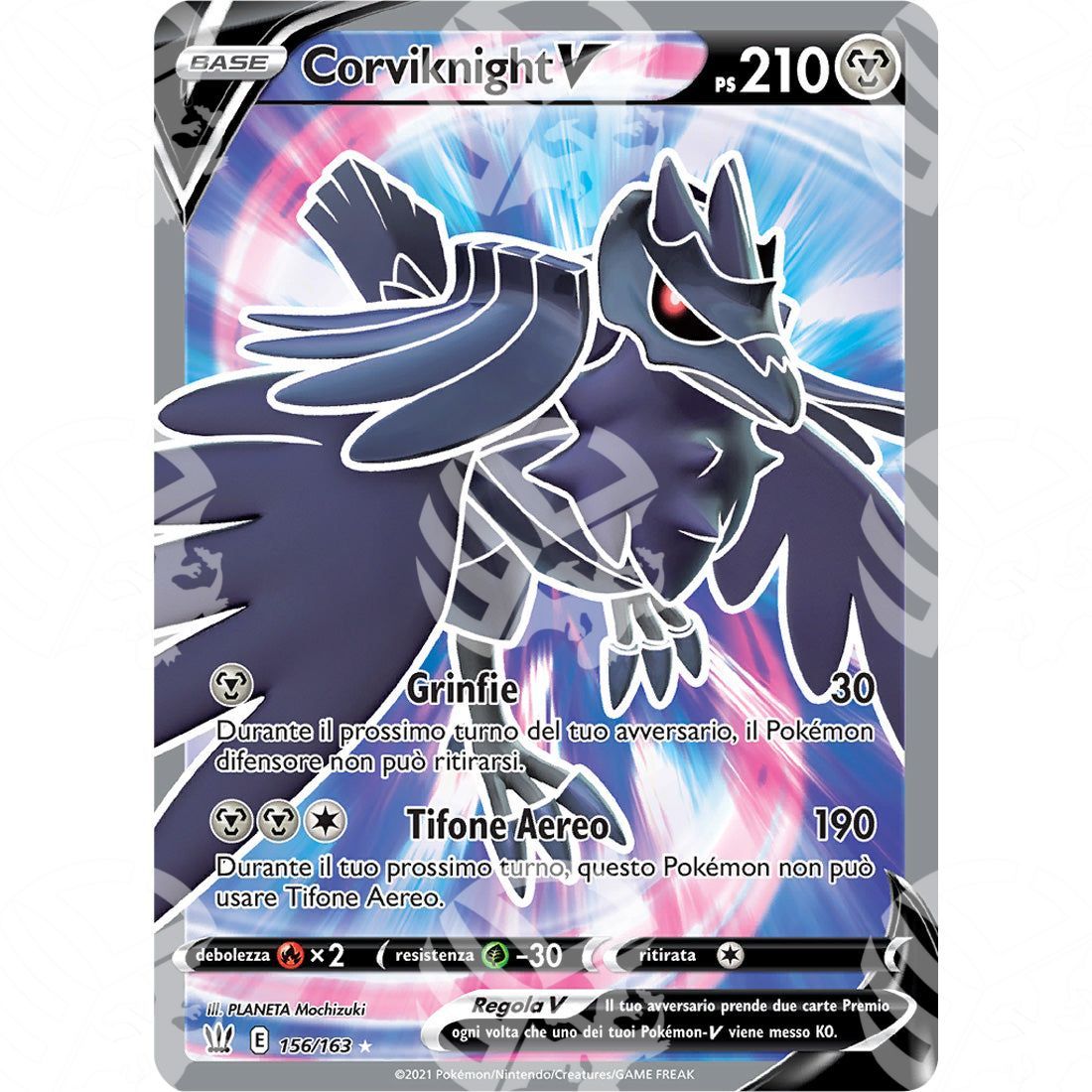 Stili di Lotta - Corviknight V - 156/163 - Warcard - Stili di Lotta - Corviknight V - 156/163 i prezzi più bassi sul mercato, solo da www.warcardshop.com! Carte singole, box, buste e mazzi.