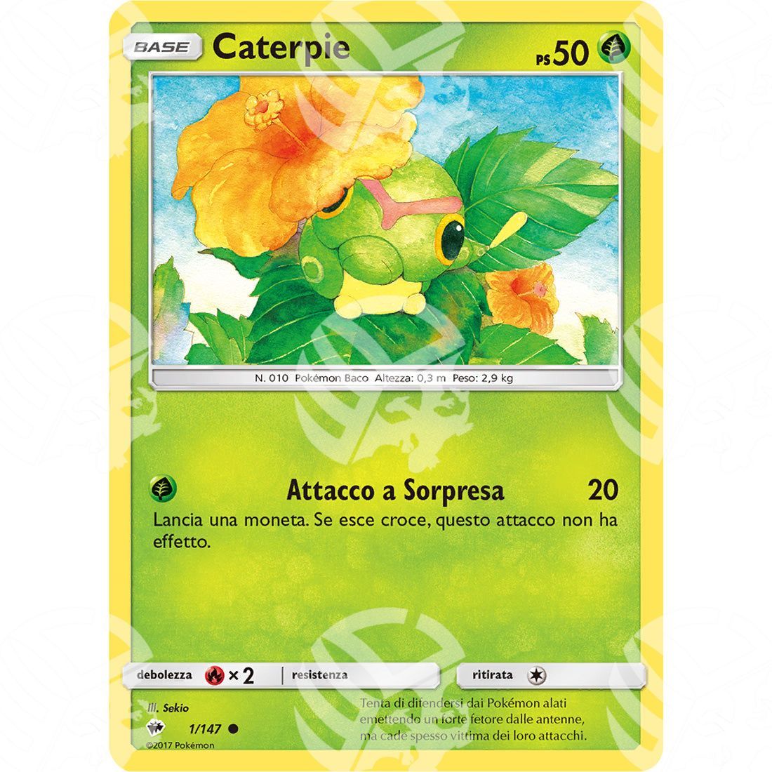 Ombre Infuocate - Caterpie - 1/147 - Warcard - Ombre Infuocate - Caterpie - 1/147 i prezzi più bassi sul mercato, solo da www.warcardshop.com! Carte singole, box, buste e mazzi.