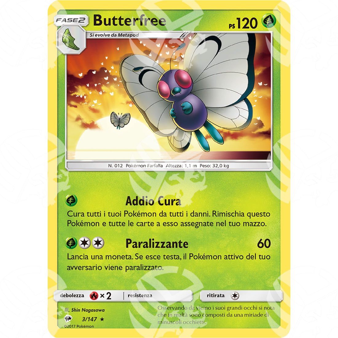 Ombre Infuocate - Butterfree - 3/147 - Warcard - Ombre Infuocate - Butterfree - 3/147 i prezzi più bassi sul mercato, solo da www.warcardshop.com! Carte singole, box, buste e mazzi.