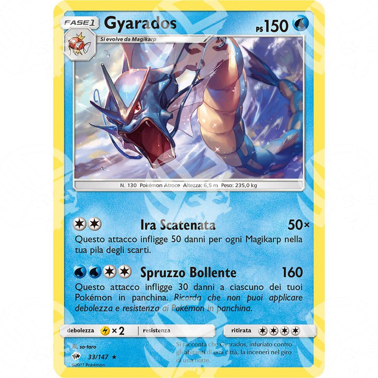 Ombre Infuocate - Gyarados - Holo Rare 33/147 - Warcard - Ombre Infuocate - Gyarados - Holo Rare 33/147 i prezzi più bassi sul mercato, solo da www.warcardshop.com! Carte singole, box, buste e mazzi.